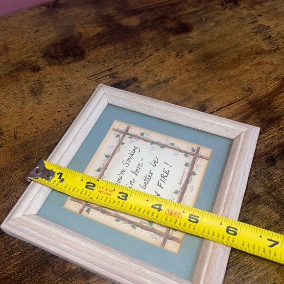 If You're Smoking In Here, You'd Better Be On Fire! Linda Grayson Frame - Picture 6 of 7